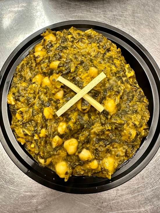 Chana Saag.