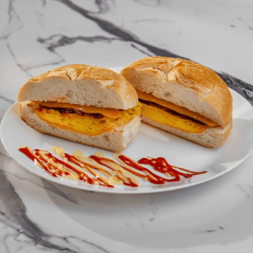 Bacon, Egg and Cheese Sandwich.