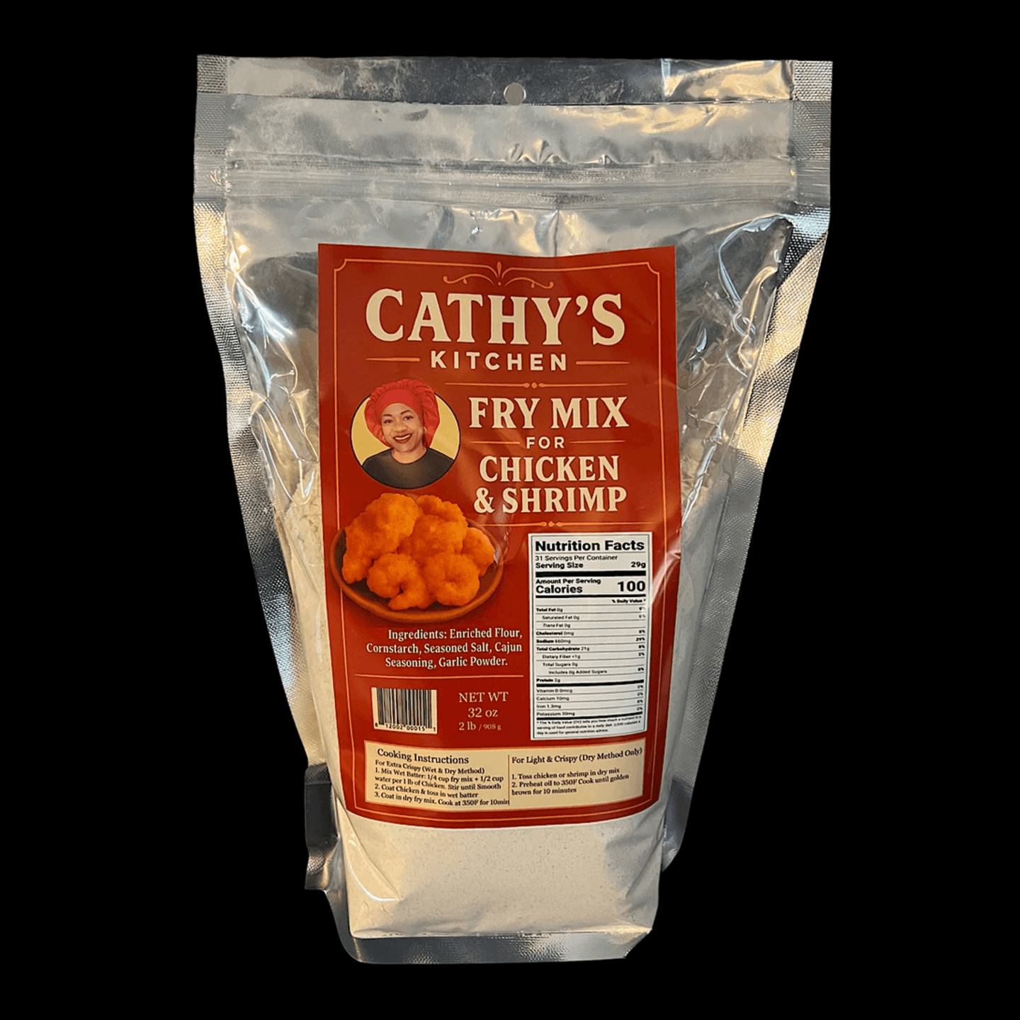 Cathy's Kitchen Fry Mix for Chicken & Shrimp