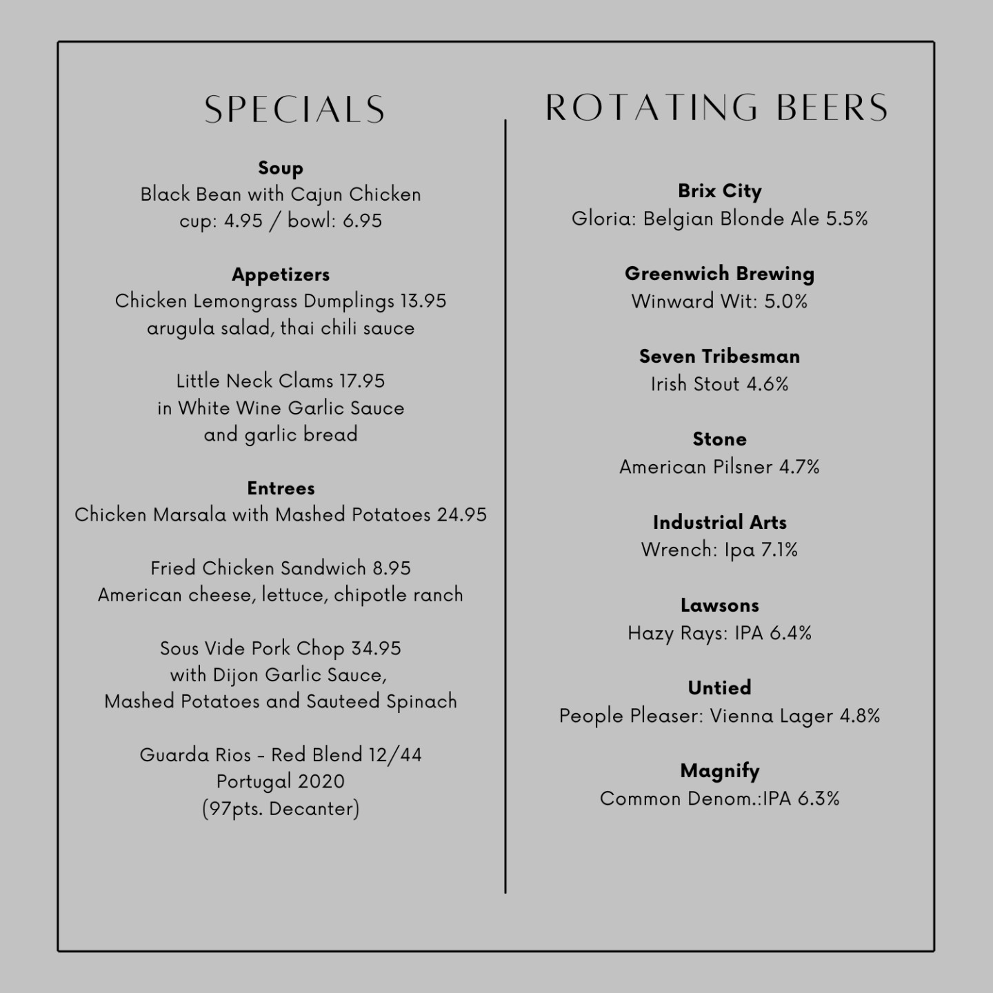 ✨ Savor Something Special When You Come In! ✨