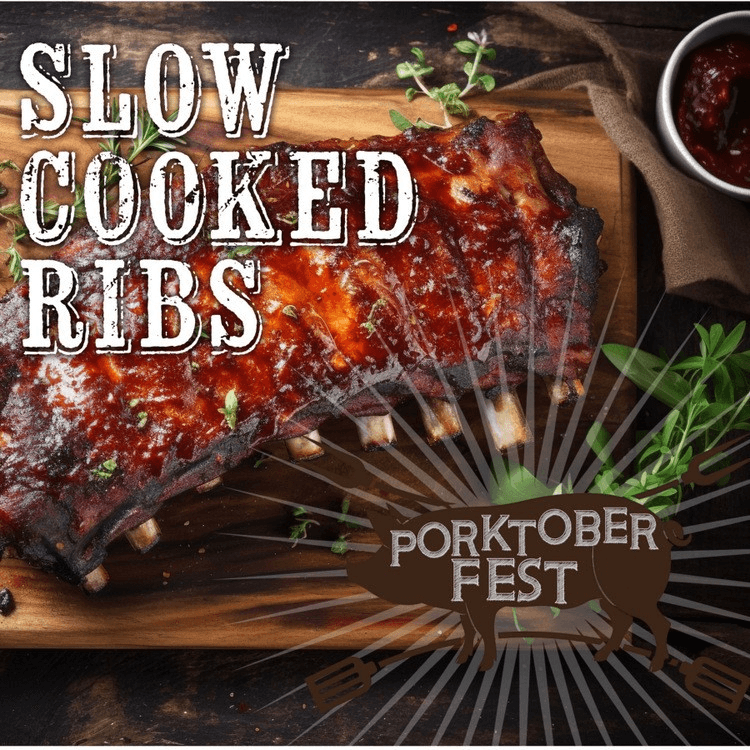 Gameday Ribfest Half Rack n Shrimp Meal.