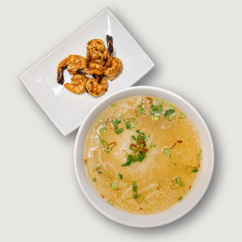 Grilled Shrimp Pho.