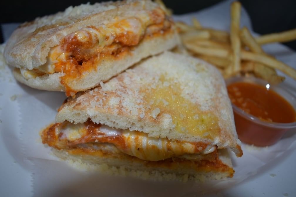 Chicken Parm Sandwich.