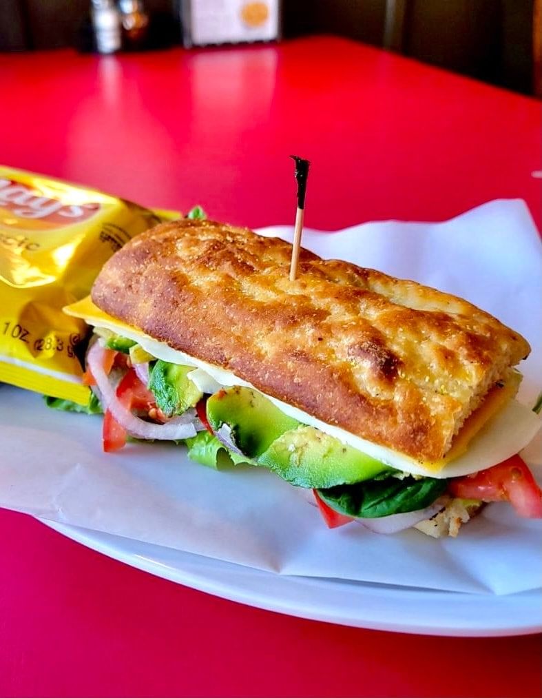 National Trails Veggie Sub.