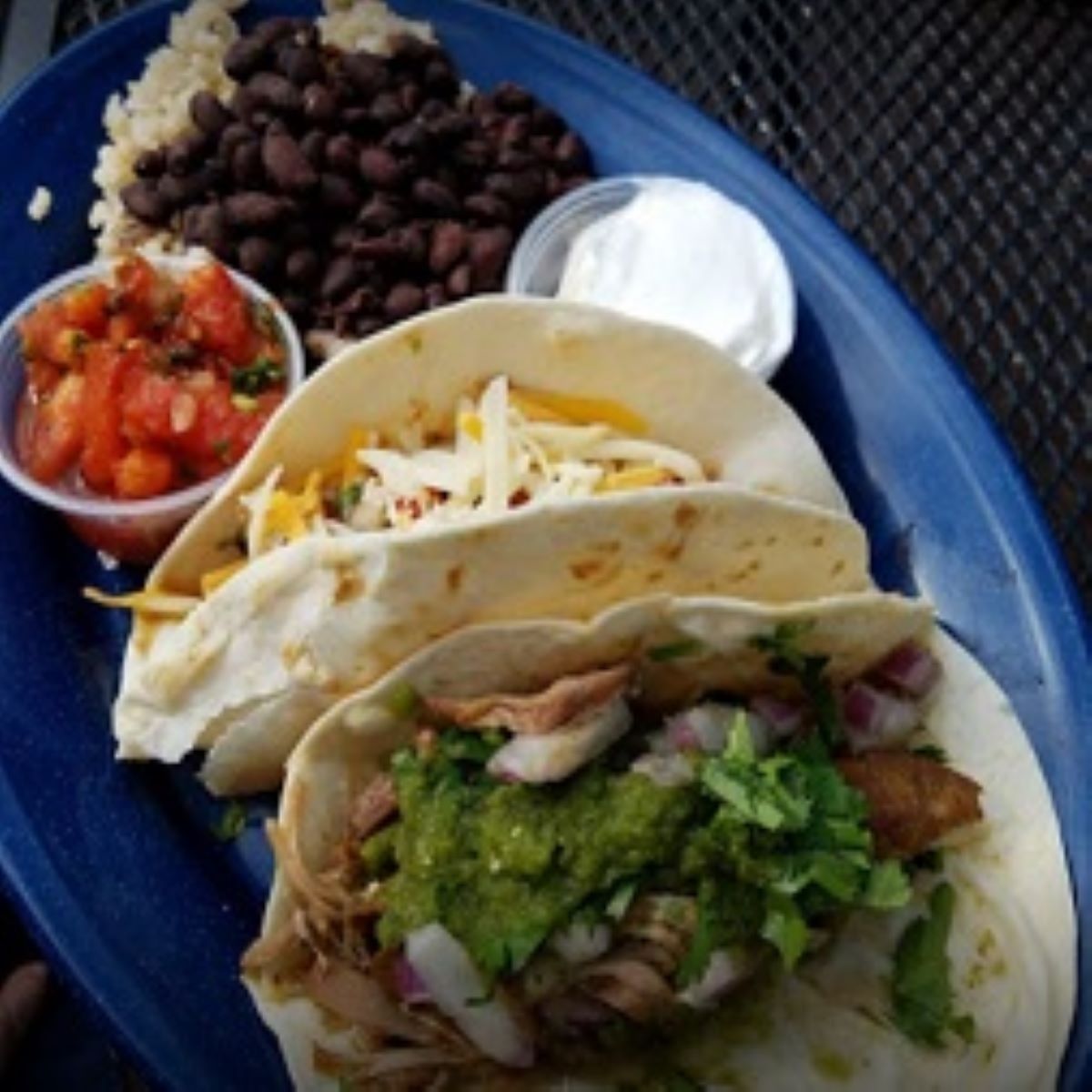2 Taco Plate.