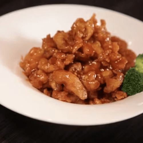 Crispy Sriracha Chicken.