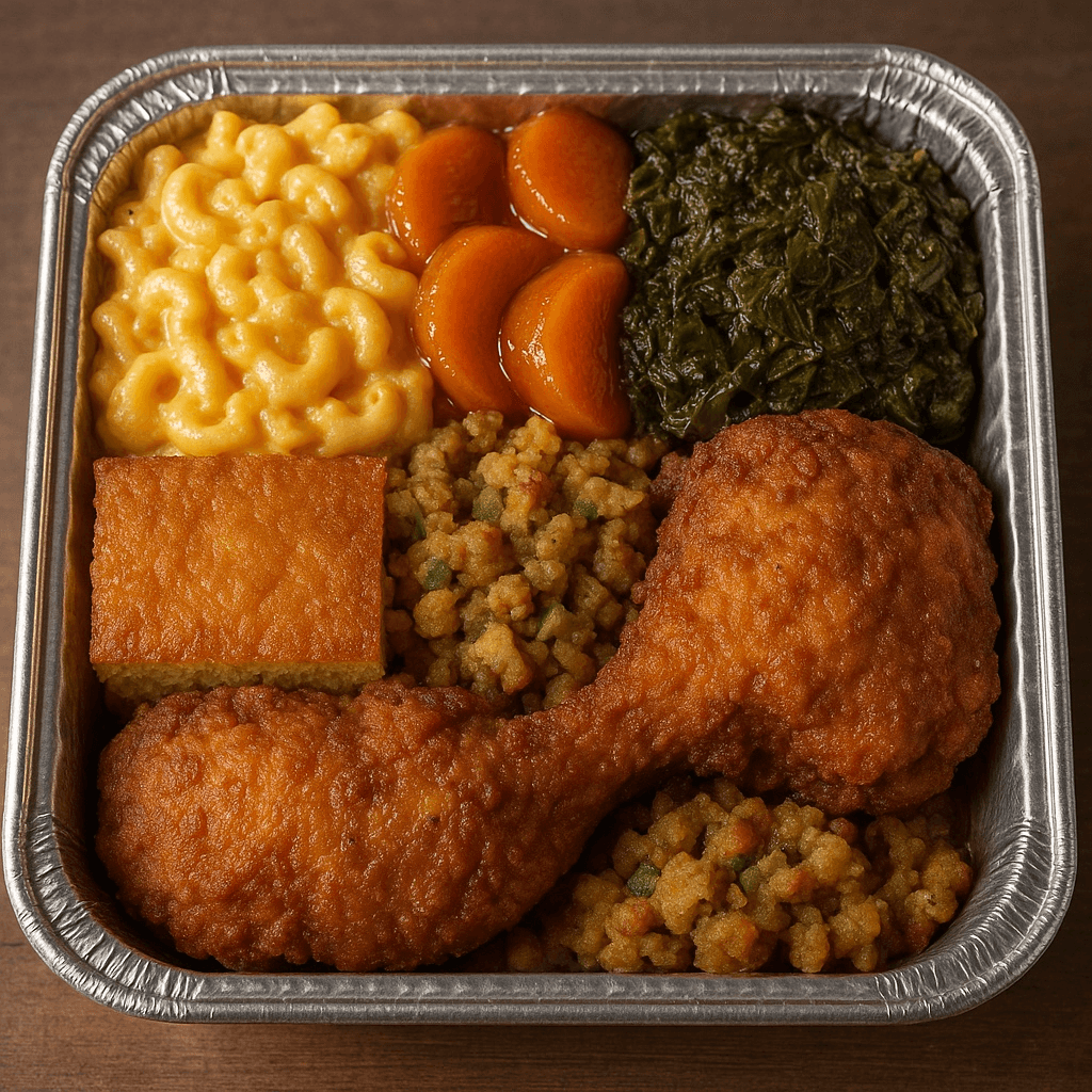 Mega Bomb Thanksgiving Plate.