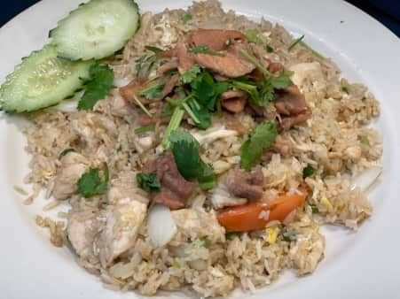 Blue Mango Fried Rice.