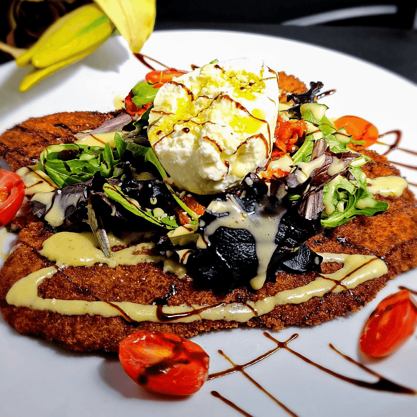 Veal or Chicken Paillard Milanese Style 35 & 33