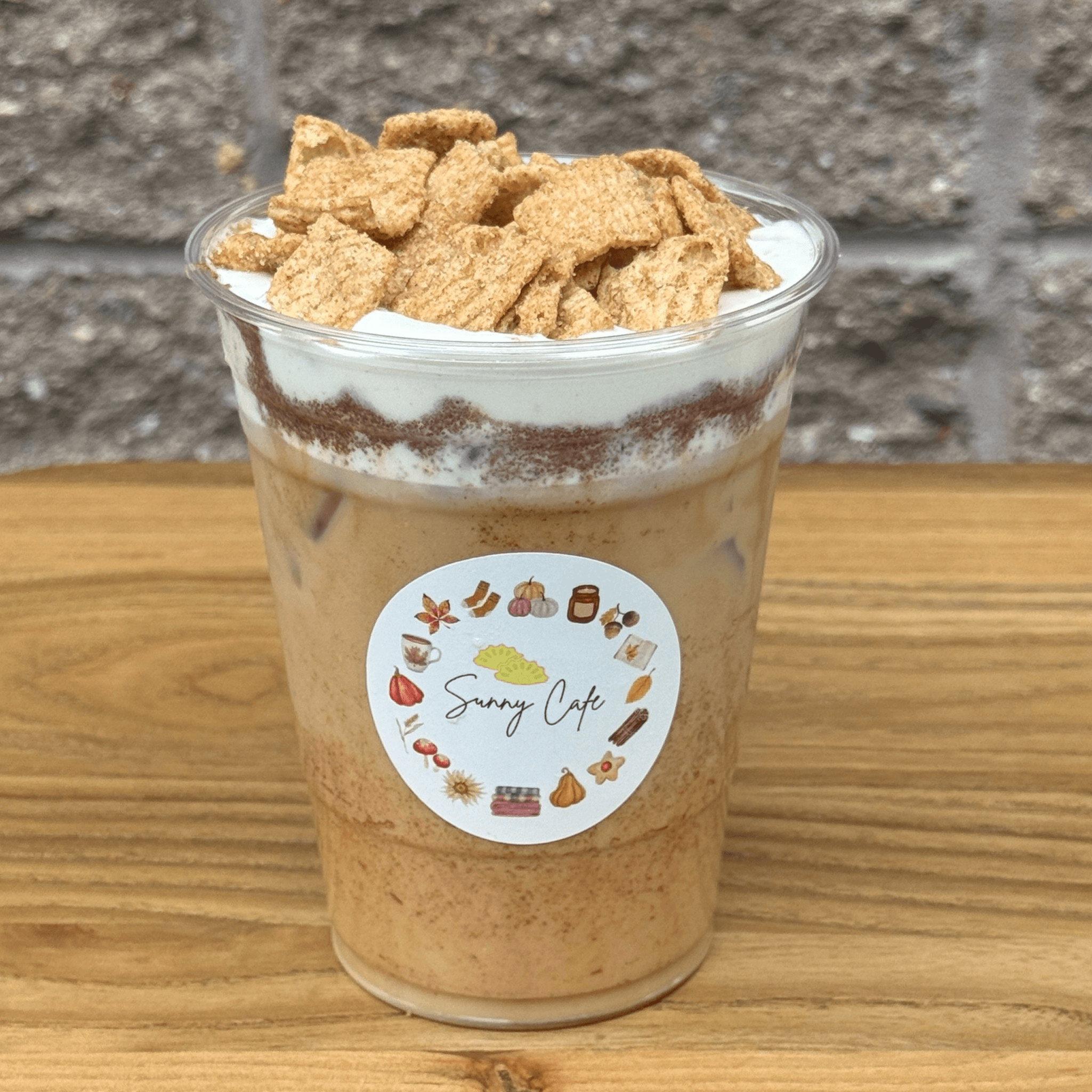 Cinnamon Toast Crunch Iced Latte.