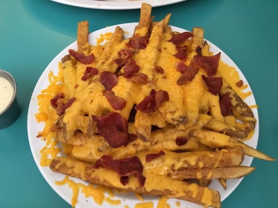 Bacon Cheese Fries.