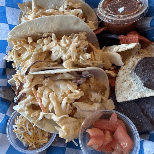 Fish Tacos.