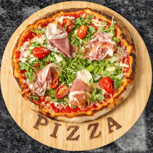 Prosciutto Di Parma Pizza.