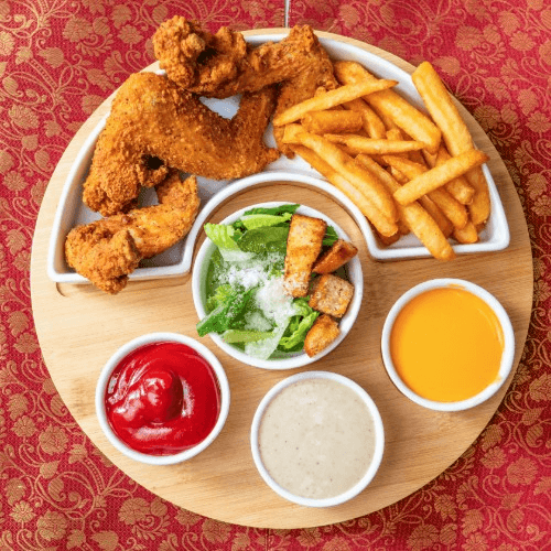 Whole Chicken Wing Platter.