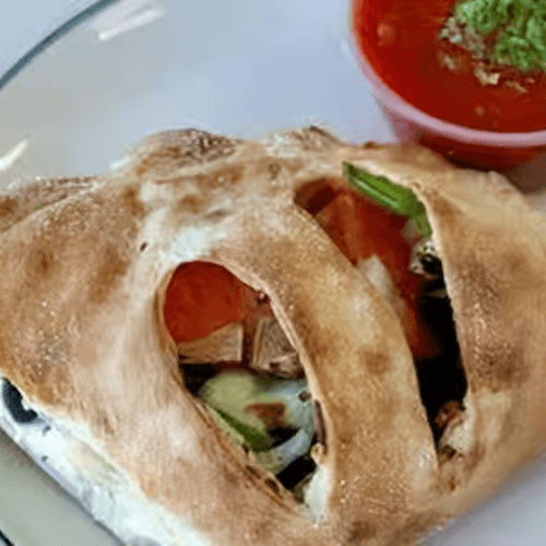 Vegetarian Calzone.