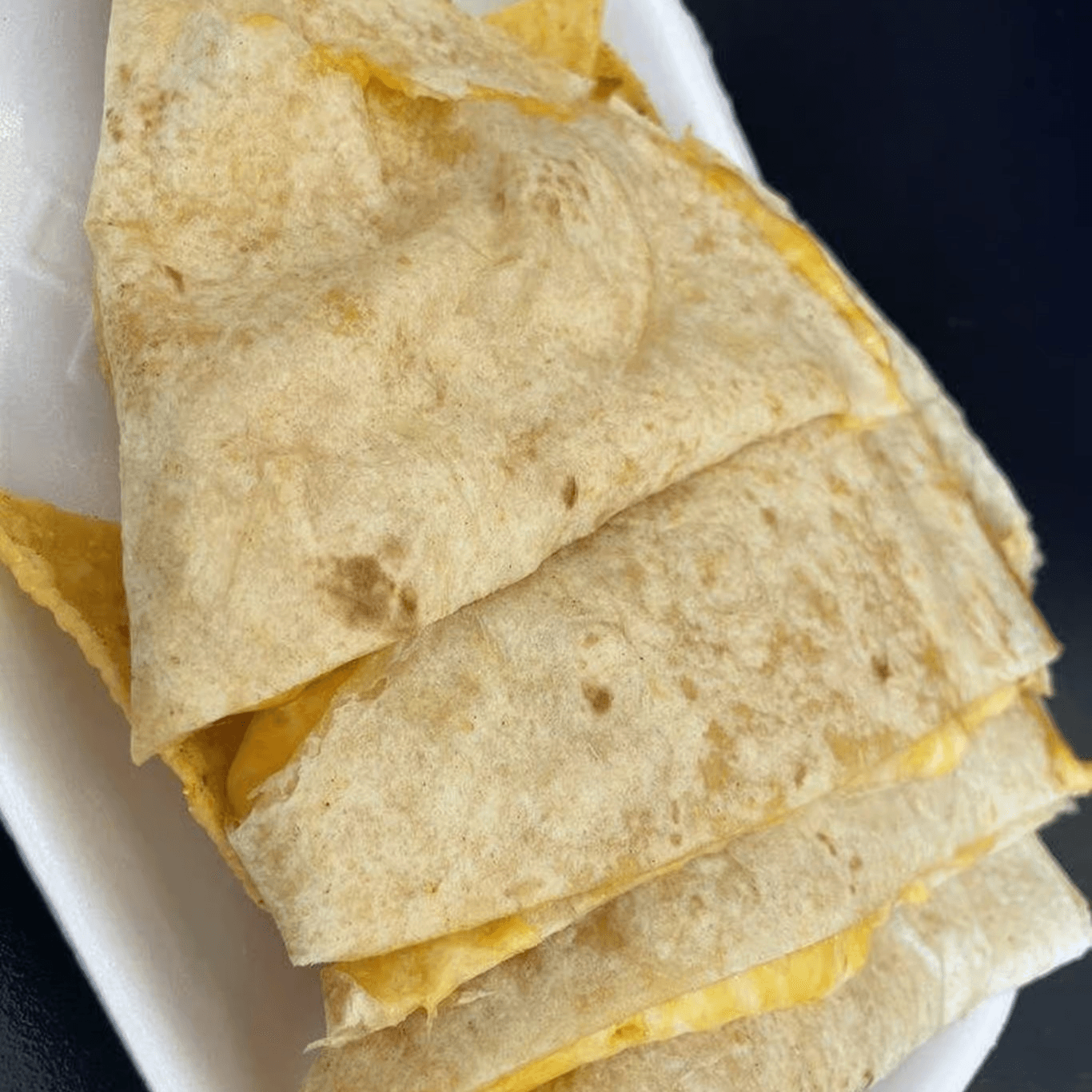 Cheese Quesadilla.