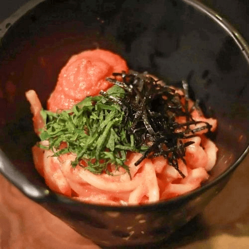 Mentai Butter Udon　明太バターうどん.