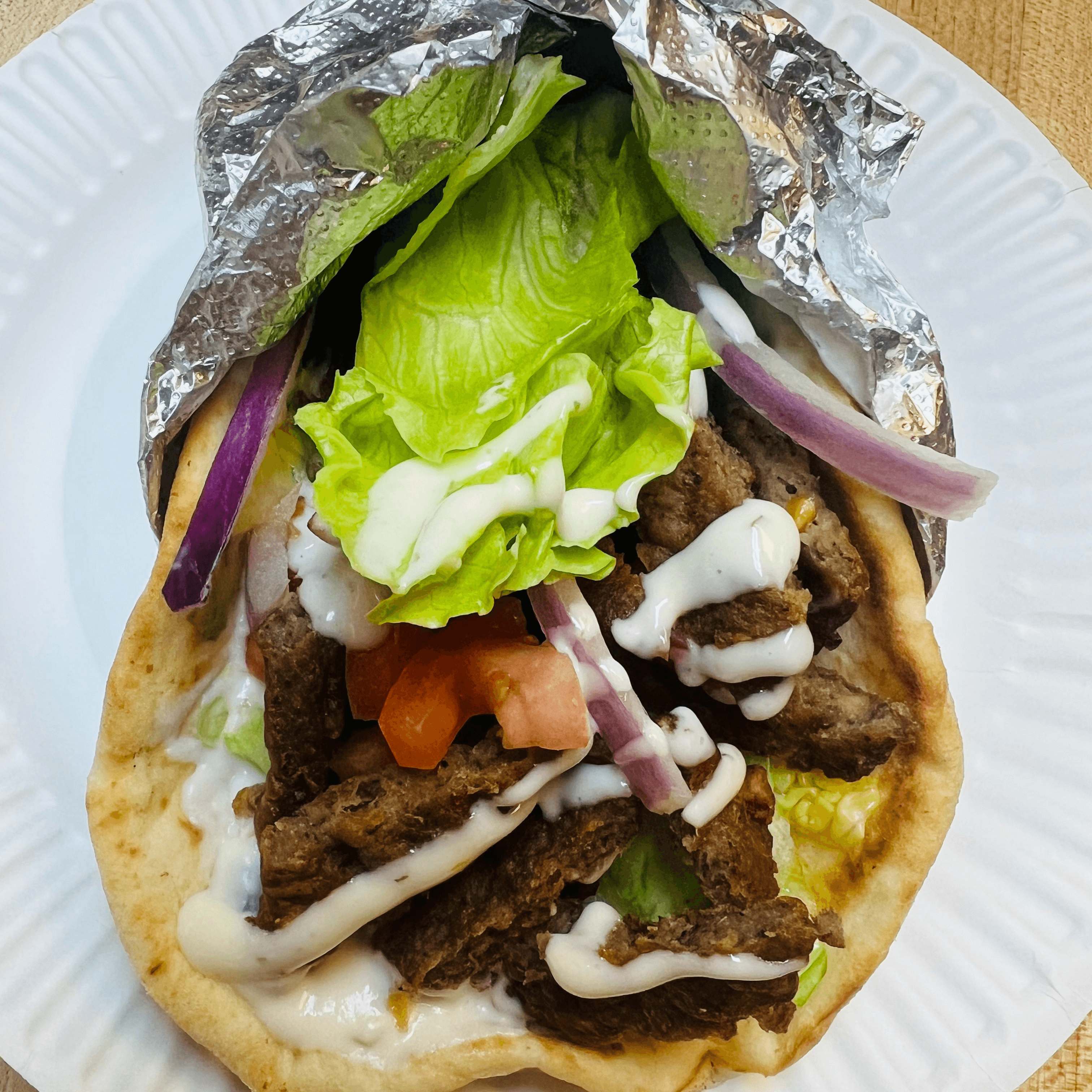 Beef gyro.