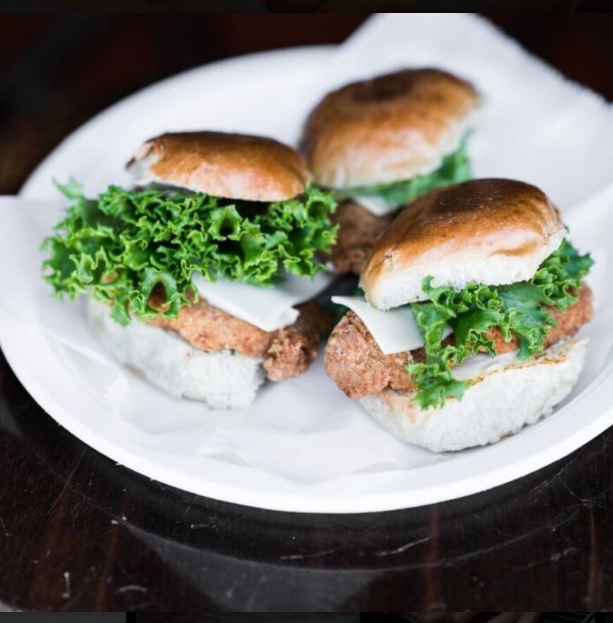 Fried chicken minis.