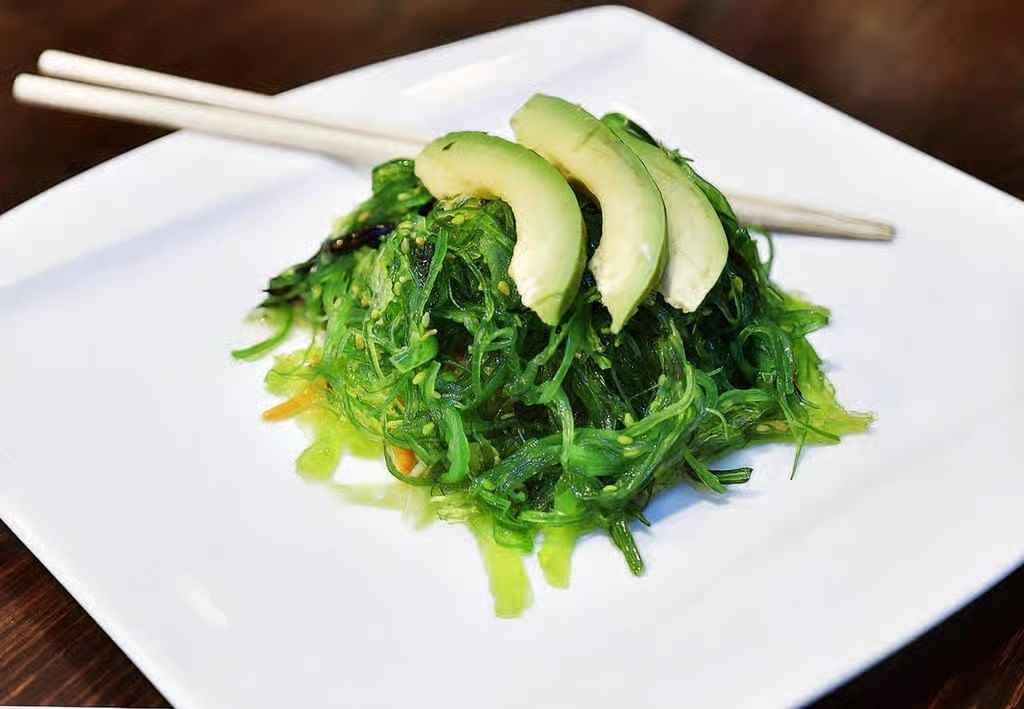 Seaweed salad.