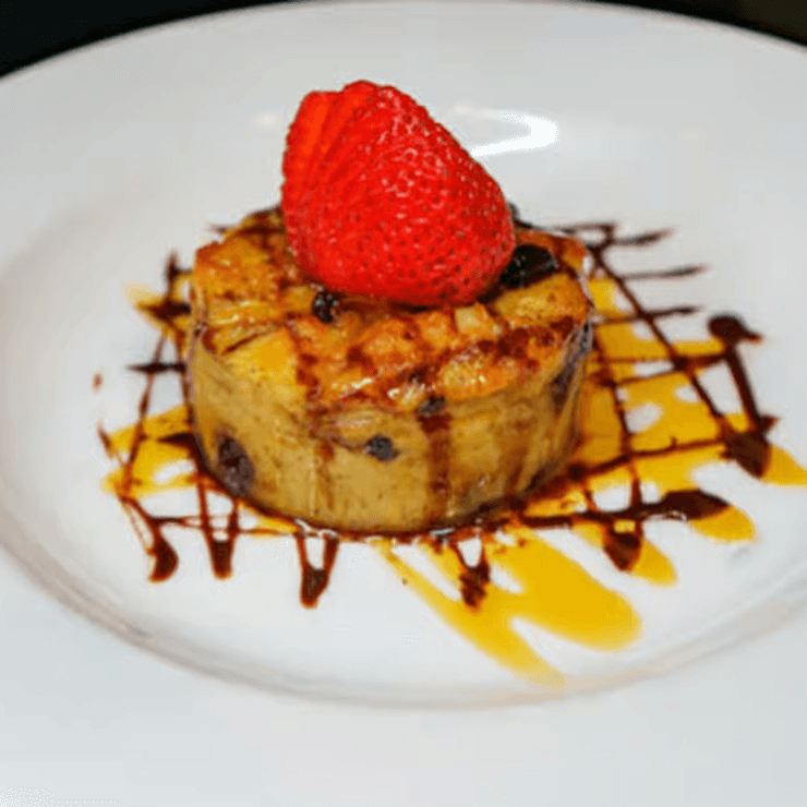 Croissant Pudding.