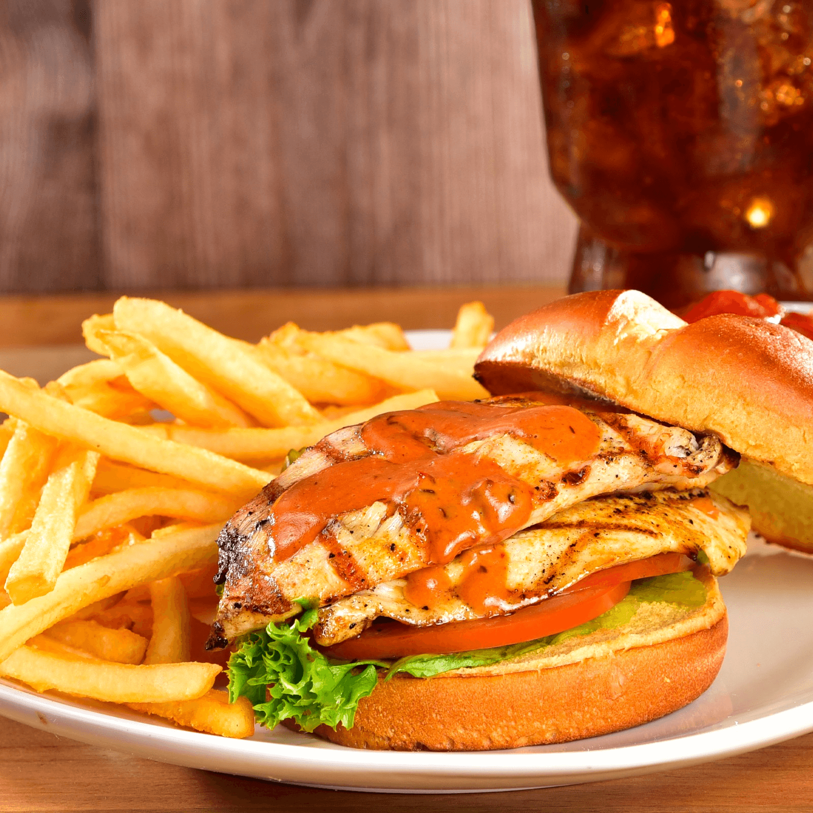 11. Grilled Chicken Sandwich Meal.