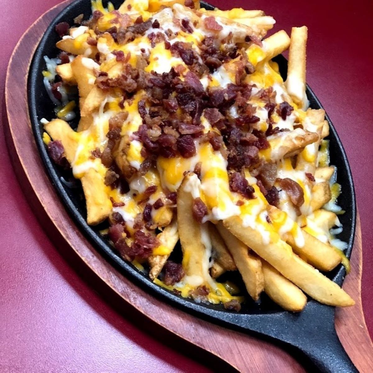 3 Cheese & Bacon Fries.