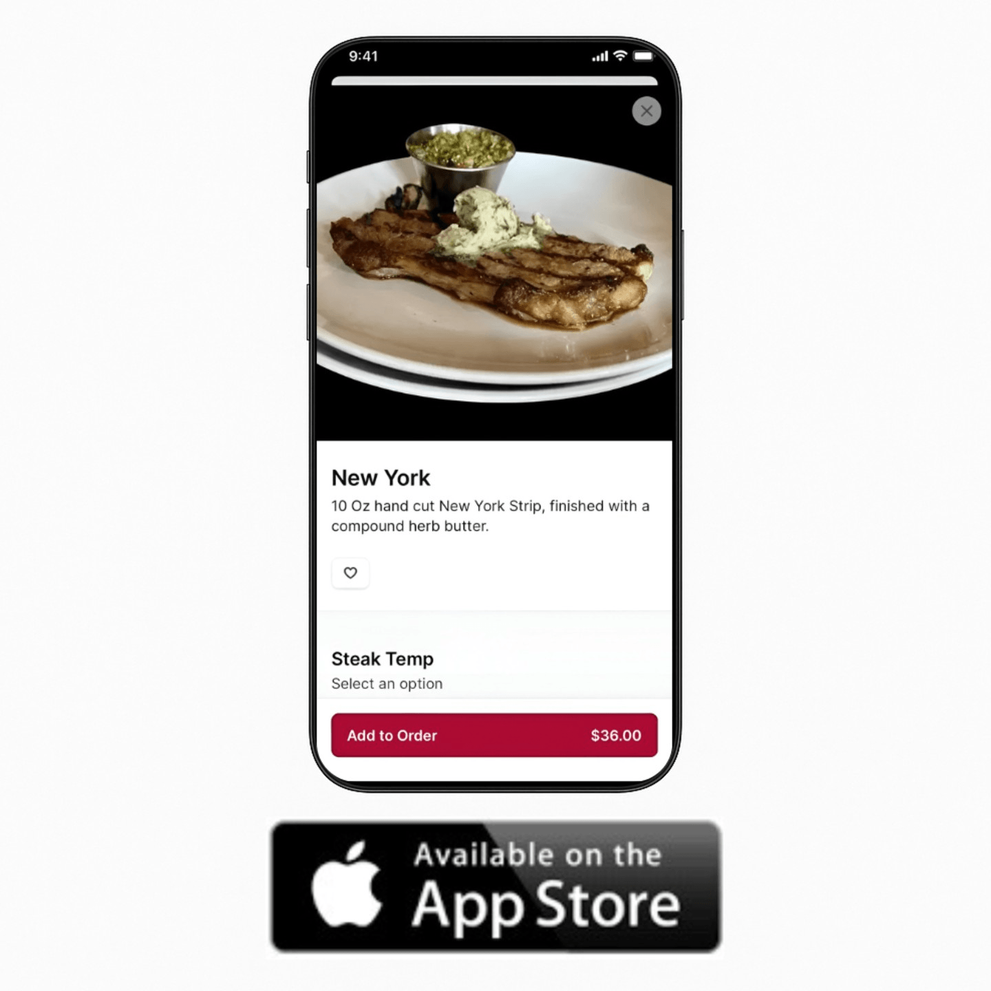 Biggest Little Steakhouse iOS App 