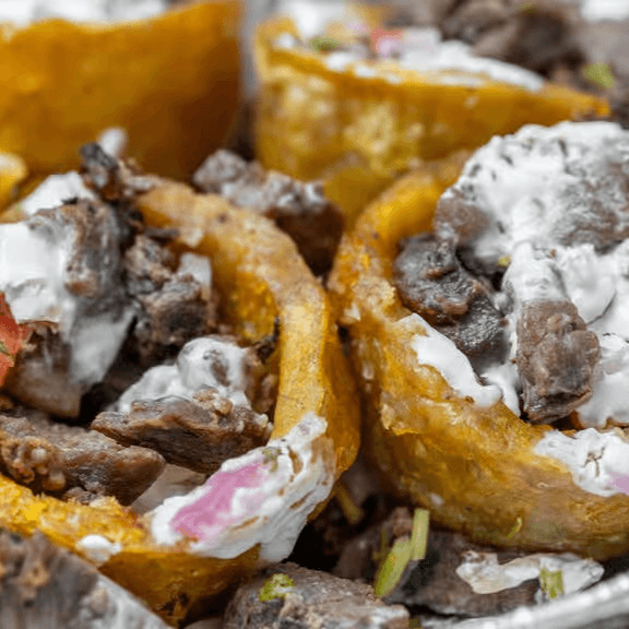 Trio Tostones Rellenos.