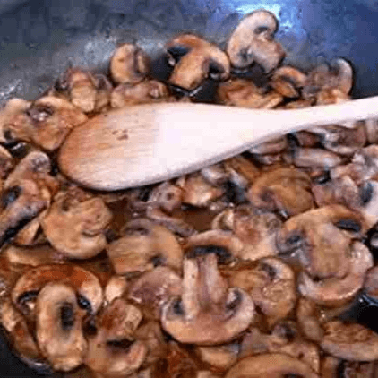 Sauteed Mushrooms.