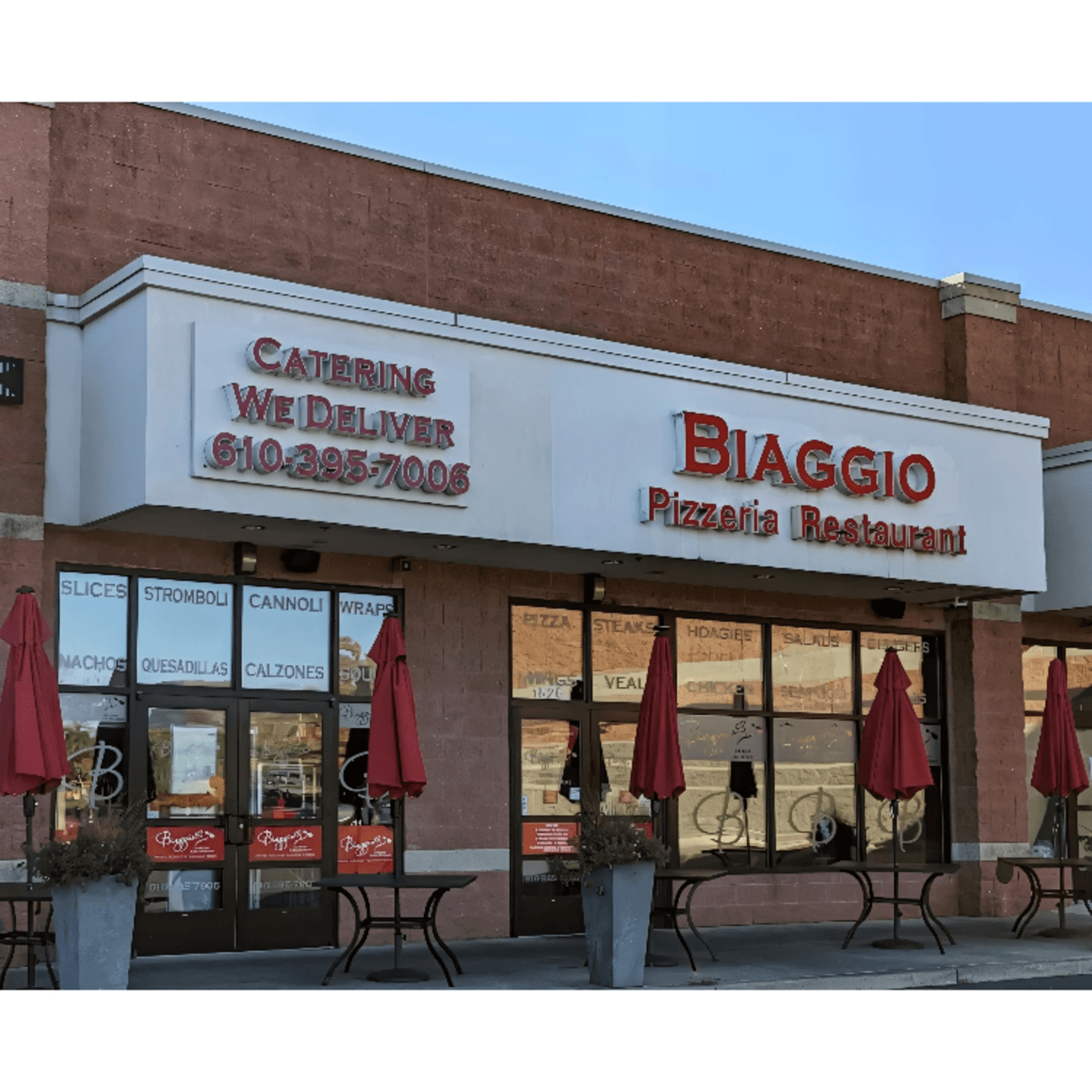 Welcome to Biaggio Pizzeria & Family Restaurant 🍕