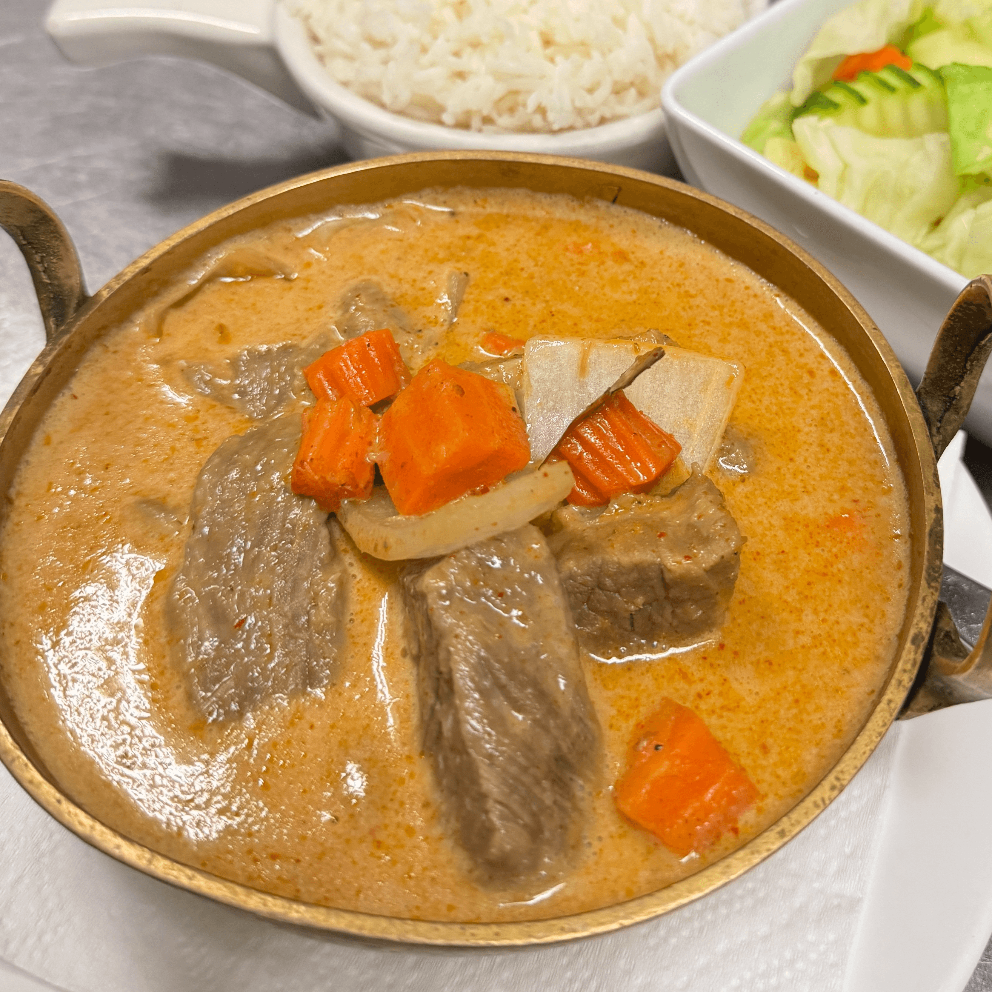 Massaman Beef Curry.