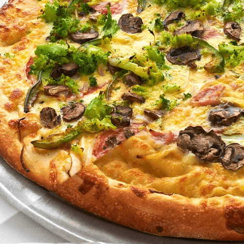 Western Pizza & 1/2 & 1/2 Pizza.