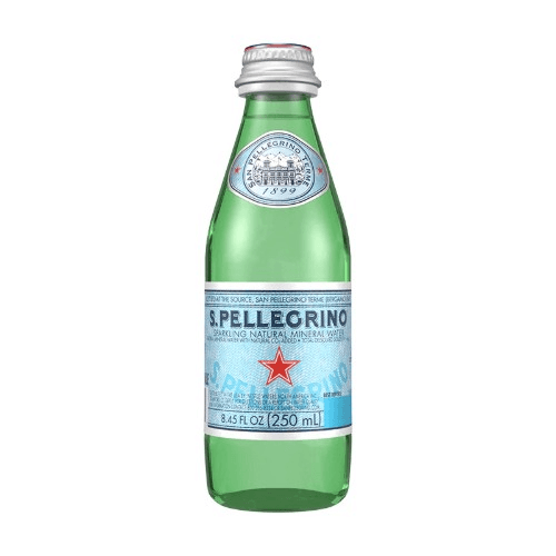 San Pellegrino Sparkling Natural Mineral Water.