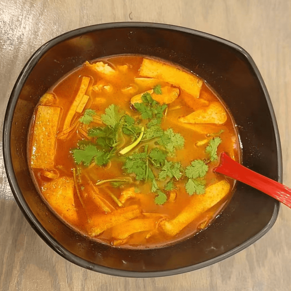 Tom Yum with Noodles Soup.