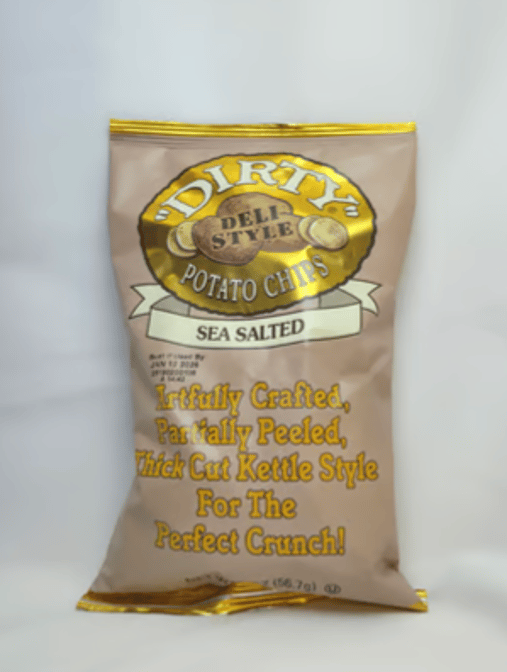 Dirty Potato Chips - Sea Salt.