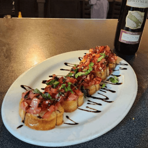 Bruschetta w/ Mozzarella