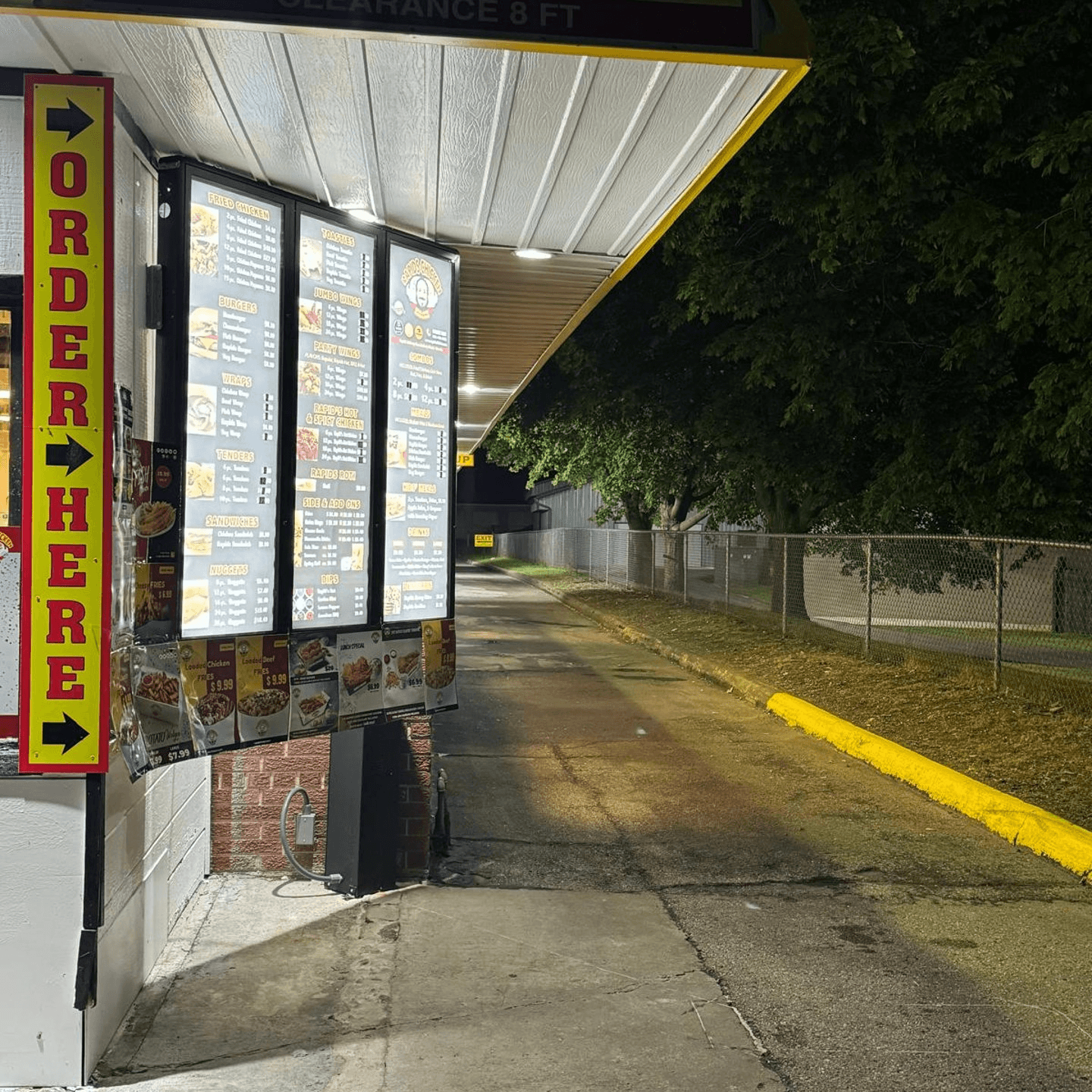 Roll up to the Rapids Chicken Drive-Thru