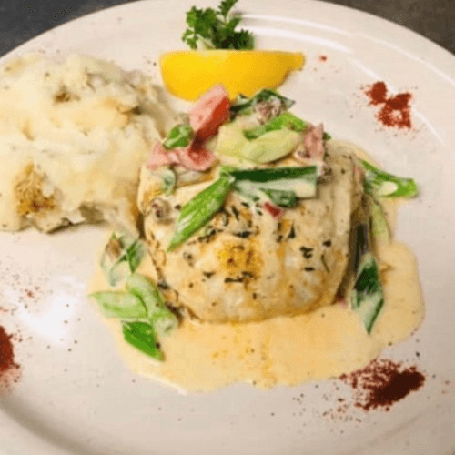 Stuffed Rockfish.