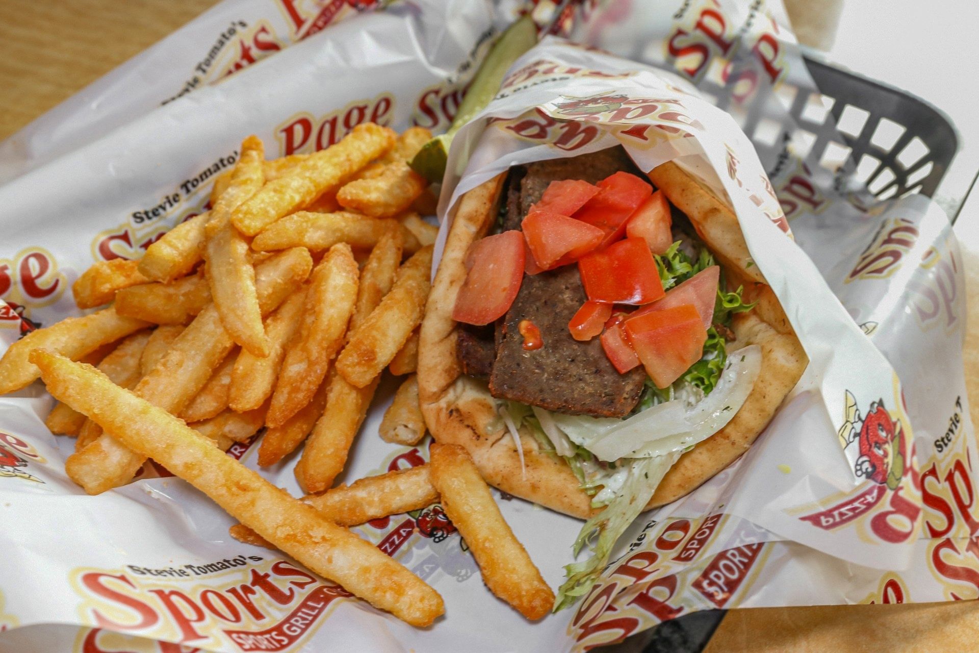 Gyro Sandwich.