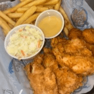 Fried Chicken Tenders Platter.