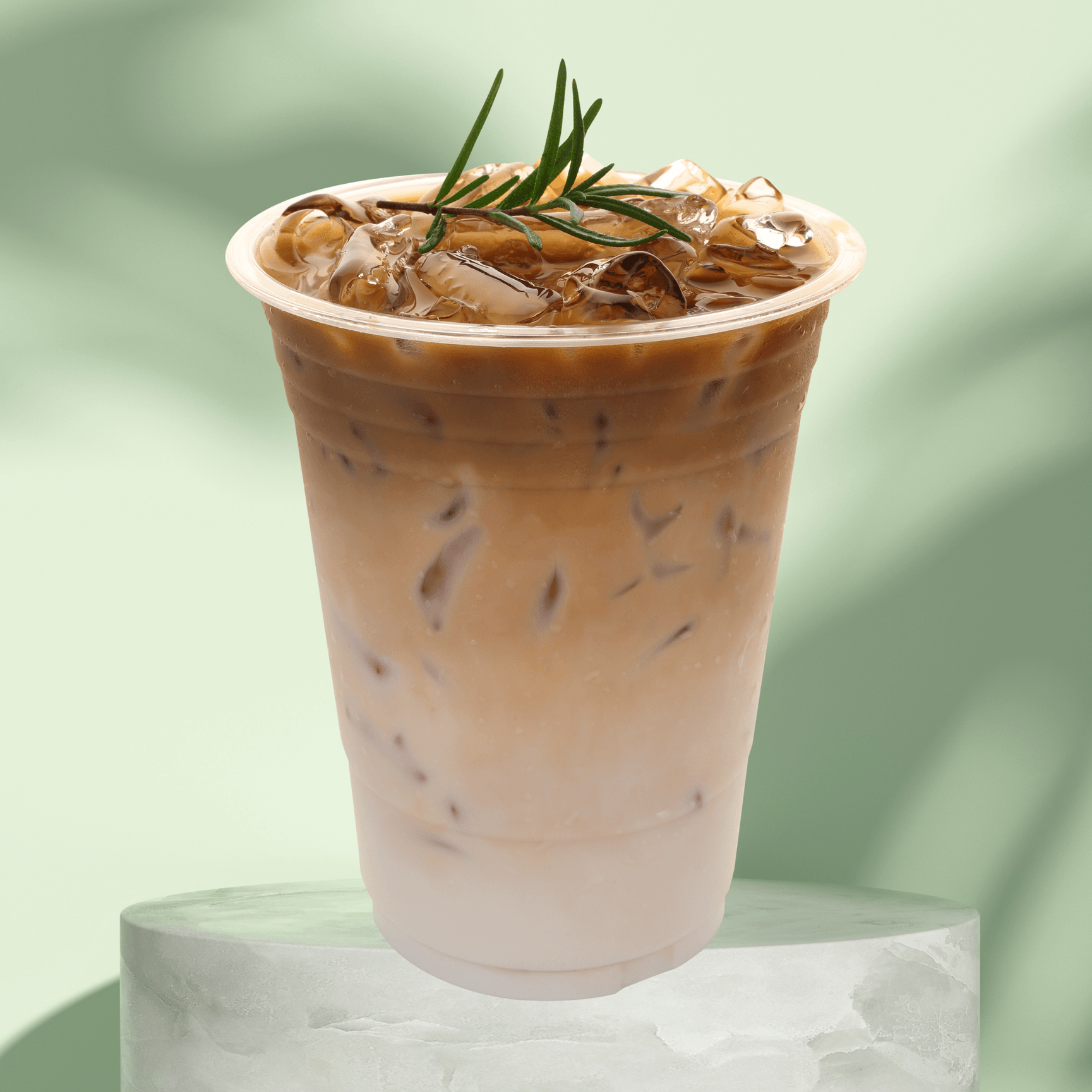 Iced Vegan Lemongrass Chai.