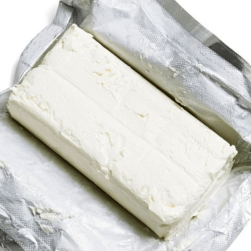 Plain cream cheese 