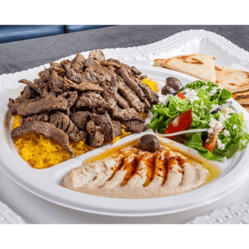 Beef Shawarma Plate.