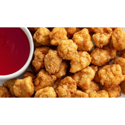 6 Pieces Jumbo Popcorn Chicken Lunch Special.