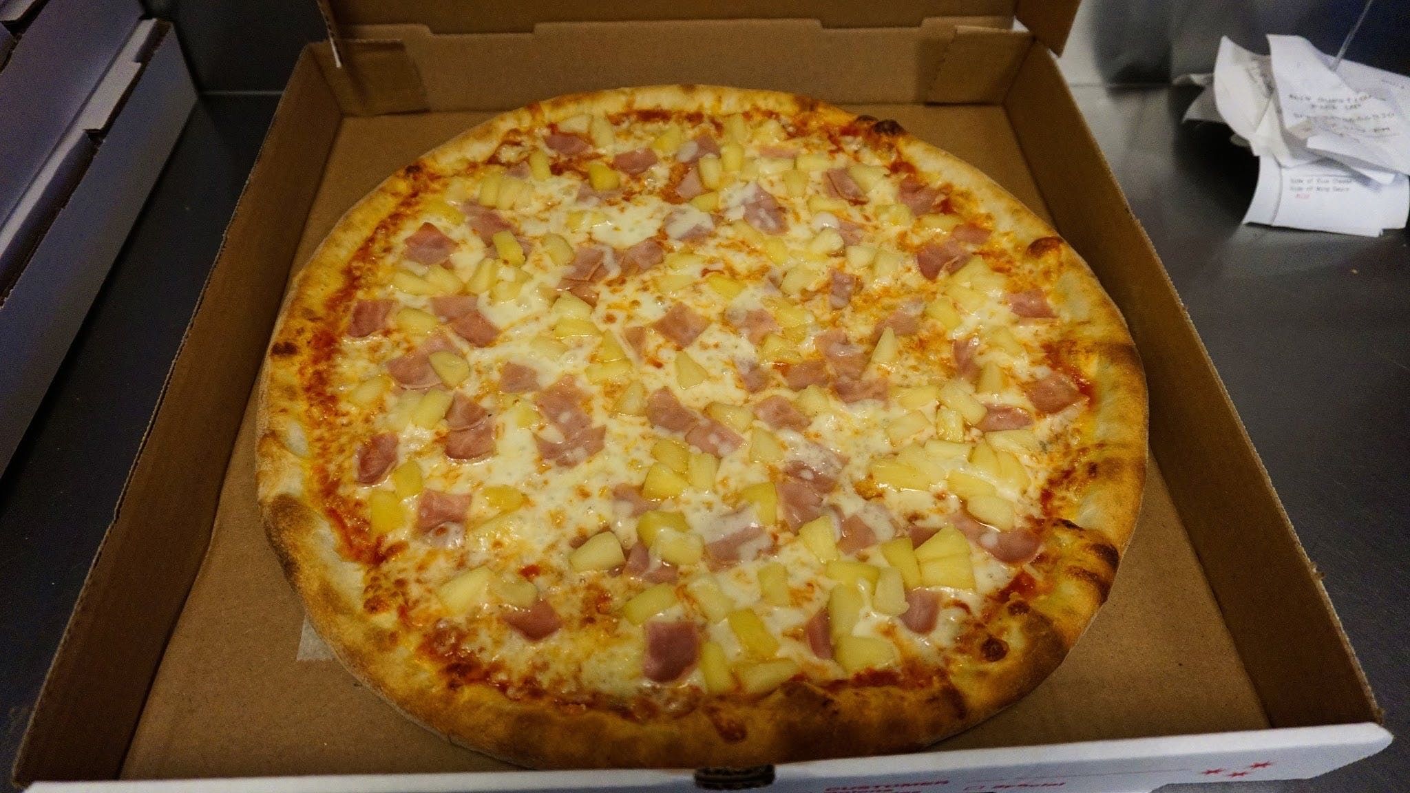 Hawaiian White Pizza (Large 16'').