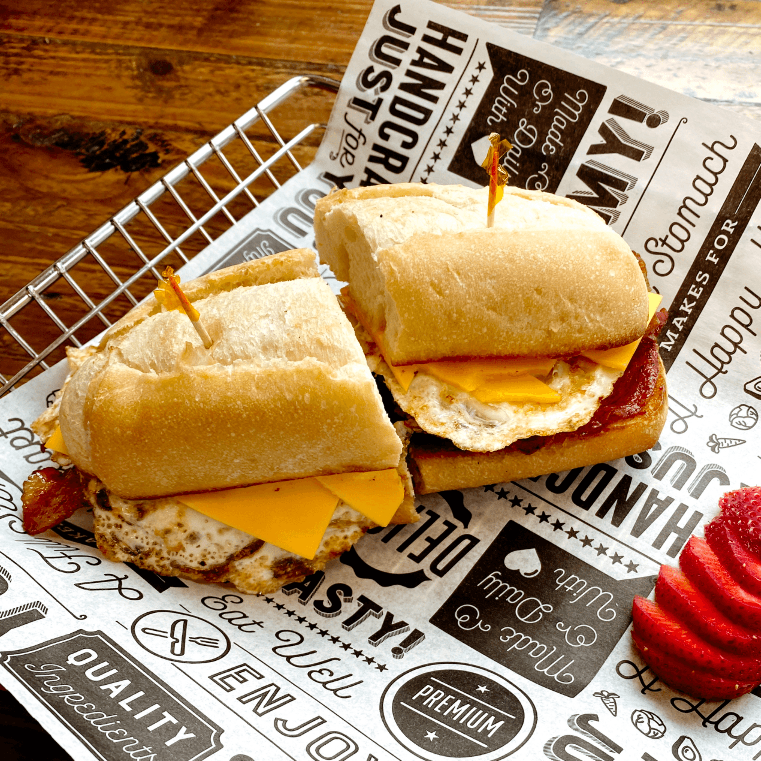 Jumbo Breakfast Sandwich.