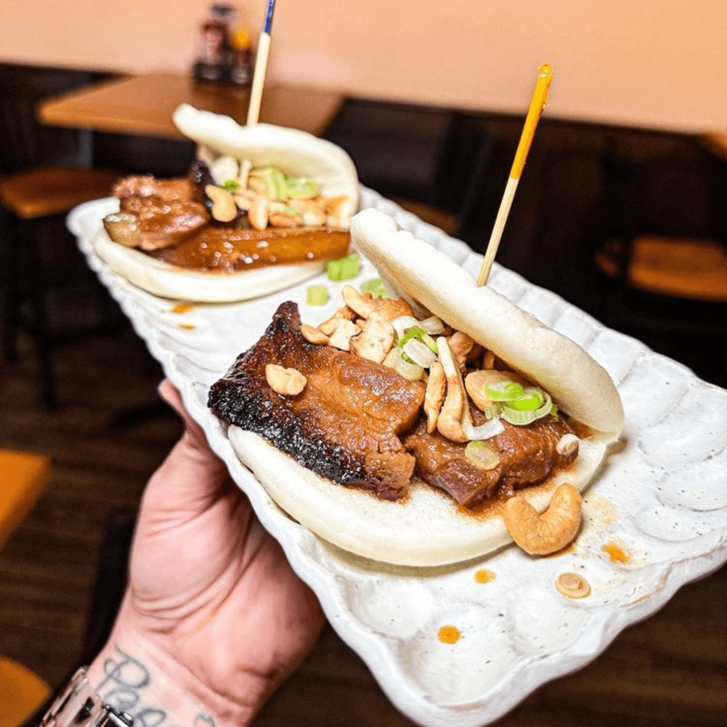 Bao Bun Perfection: Savory Pork Belly Delight!
