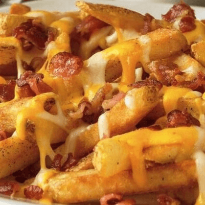 Late Night Bacon Cheese Fries.