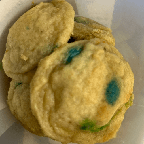 M&M Drop Cookies